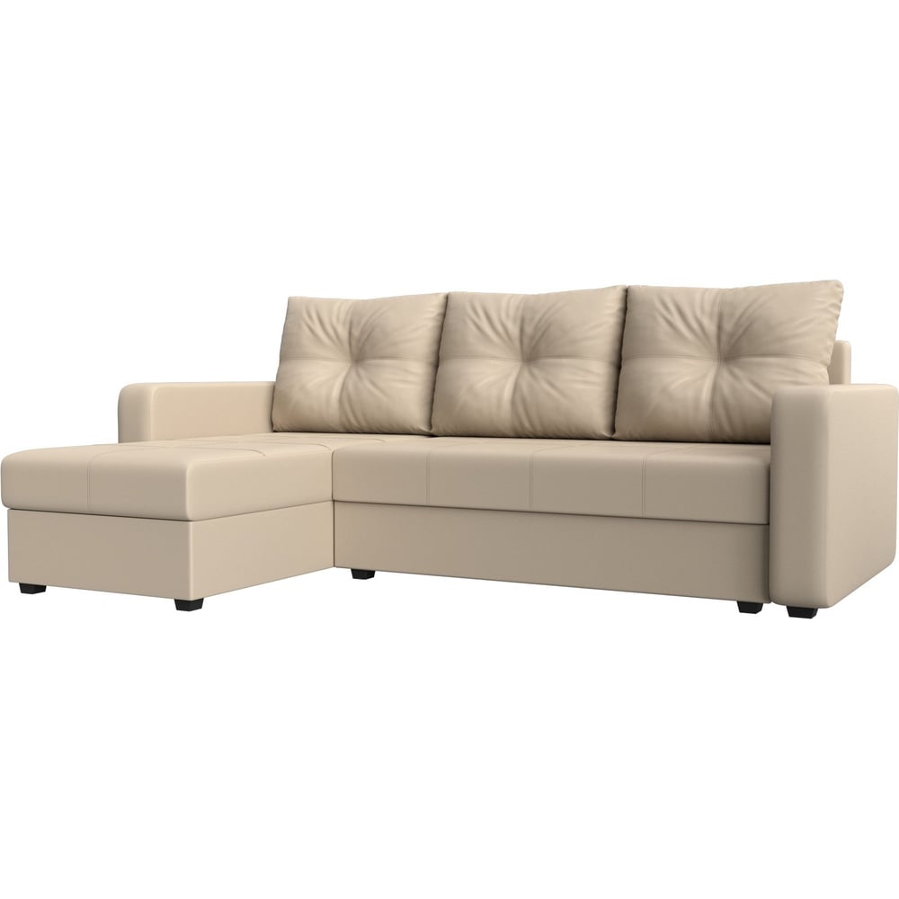 Изображение товара Угловой диван Ливерпуль Лайт левый с механизмом евроскнижка и ящиком для белья