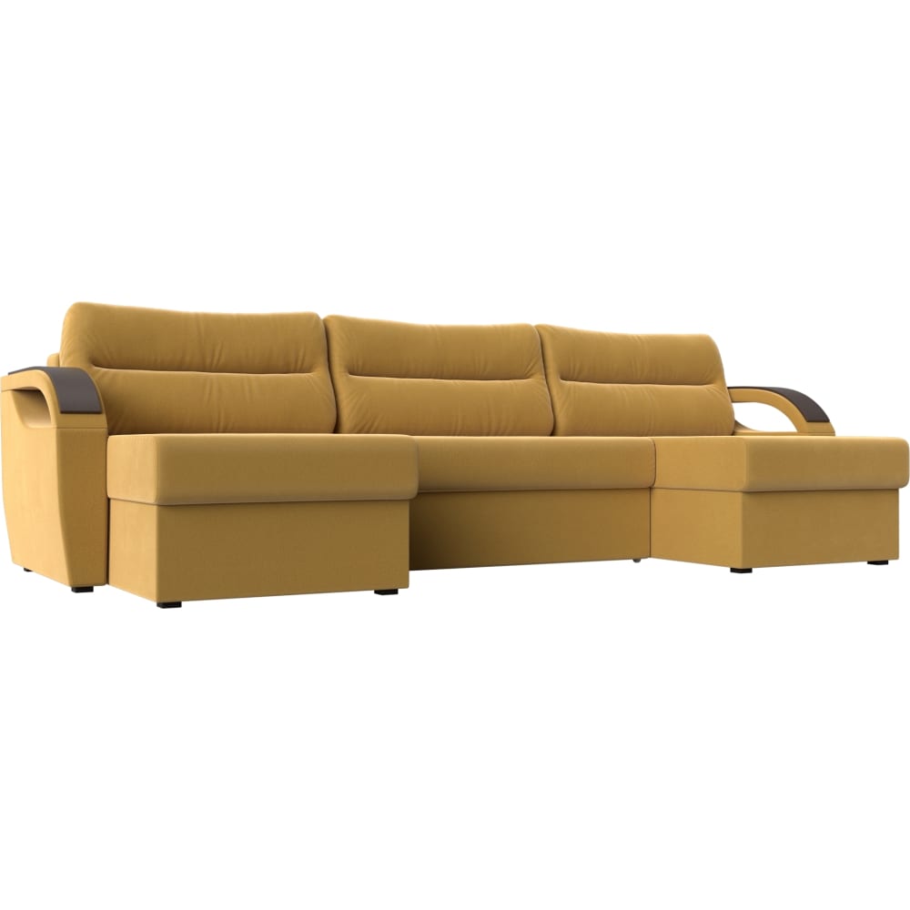 фото П-образный диван лига диванов