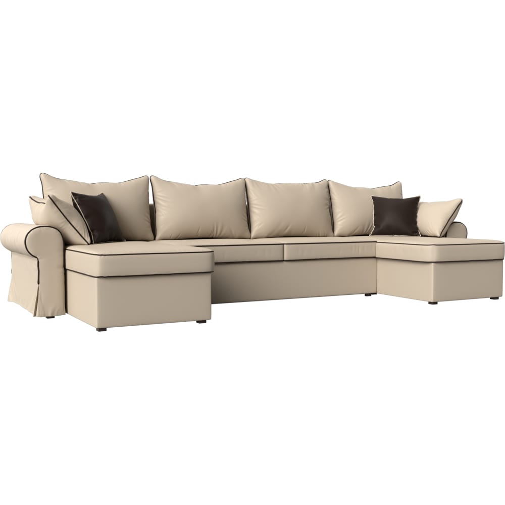 П-образный диван Лига диванов п образный модульный диван лига диванов холидей люкс экокожа белый