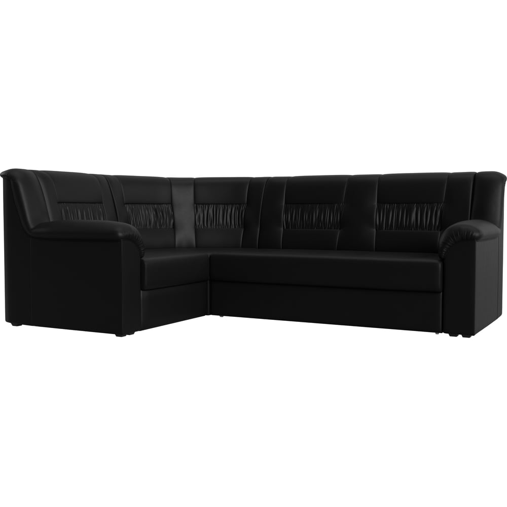 Изображение товара Угловой диван Карелия Левый Угол Лига диванов 113365L, экокожа, классика