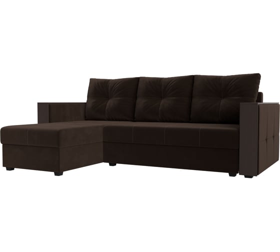 Изображение товара Угловой диван Валенсия Лайт левый угол Лига диванов 117757L