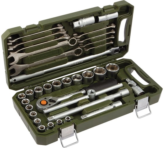 Изображение товара Набор головок Дело Техники 1/2" с комбинированными ключами, 35 предметов 620735