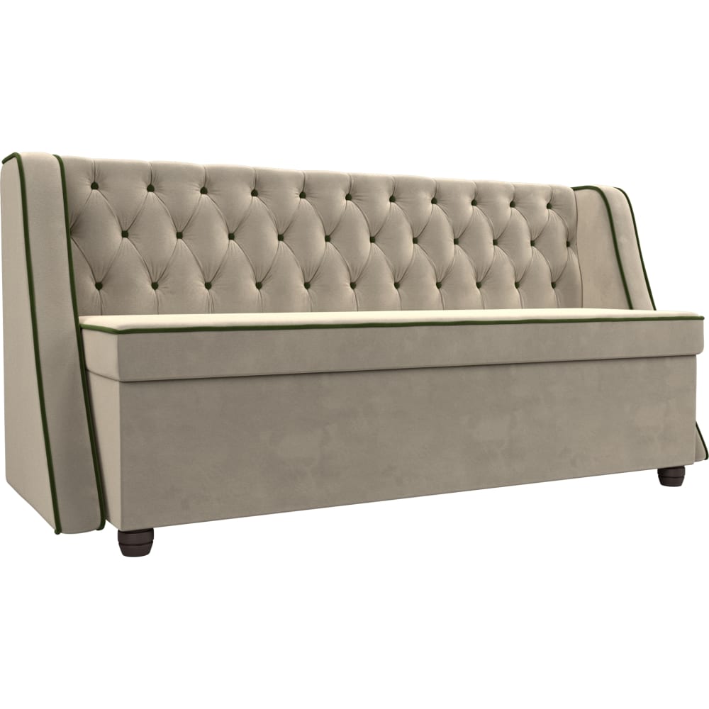 Кухонный прямой диван Лига диванов лига диванов угловой модульный диван холидей люкс велюр зеленый