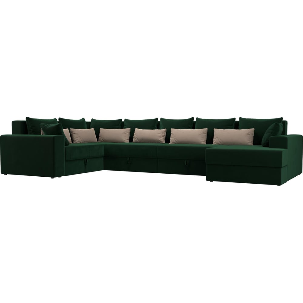 П-образный диван Лига диванов прямой диван лига диванов лиссабон велюр зеленый