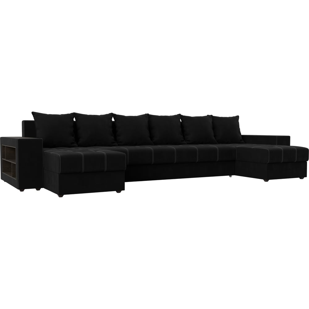 П-образный диван Лига диванов п образный модульный диван лига диванов холидей люкс микровельвет сиреневый