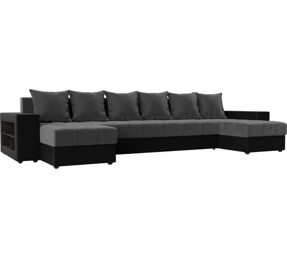 Изображение товара П-образный диван Дубай полки слева Лига диванов 110619