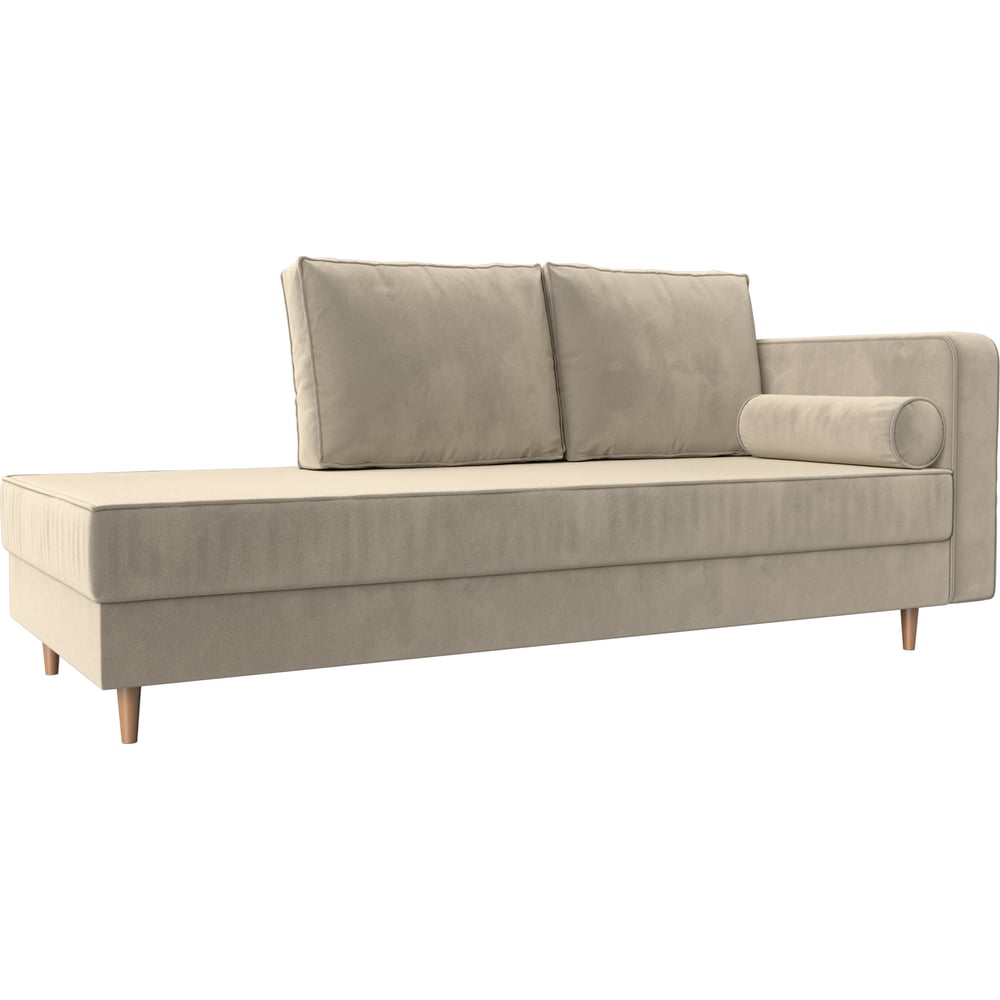 Изображение товара Кушетка Прайм правая Лига диванов - современный диван-кровать с ящиком и стильным дизайном