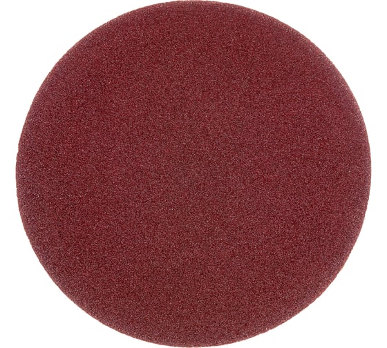 Изображение товара Круг абразивный (5 шт; 125 мм; зерно 80; без отверстий; Velcro) Targ 663103