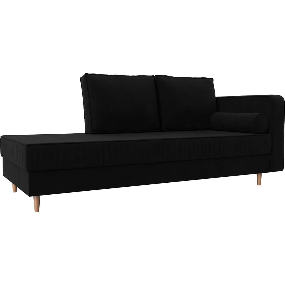 Изображение товара Кушетка Прайм правая Лига диванов с ящиком, стиль модерн, обивка микровельвет