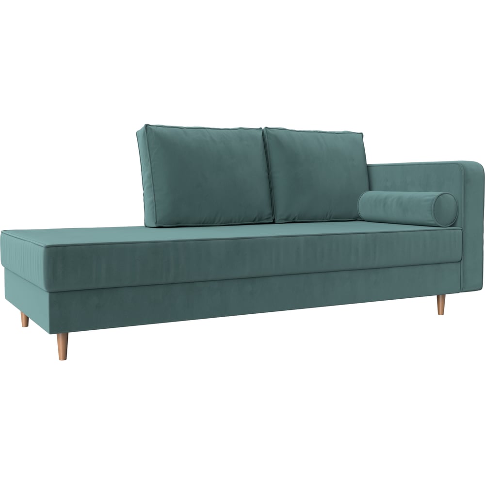 Изображение товара Кушетка правая Лига диванов Прайм стиль модерн бирюзовая