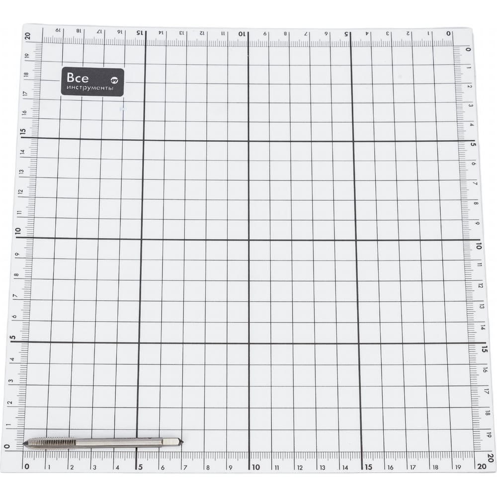 Изображение товара Метчик М6 х1 левый резьбовой из стали P6M5 для точных соединений