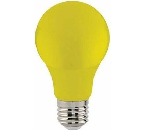 Изображение товара Светодиодная цветная лампа HOROZ ELECTRIC SPECTRA 3W Жёлтый E27 175-250V 001-017-0003 HRZ00000007