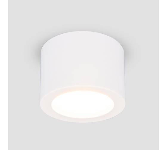 Изображение товара Потолочный светодиодный светильник Elektrostandard dlr026 6w 3000k белый матовый a063935