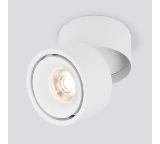 Изображение товара Накладной светодиодный светильник Elektrostandard dlr031 15w 3000k белый матовый a063936