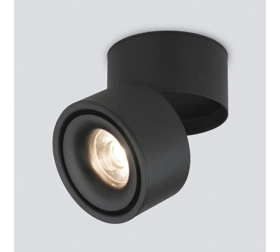 Изображение товара Накладной светодиодный светильник Elektrostandard dlr031 15w 3000k черный матовый a063937
