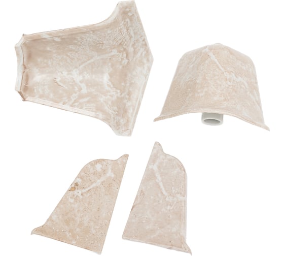 Изображение товара Комплект аксессуаров к LB 37 KORNER Краш мрамор беж светл 328 20-37-9-M-328