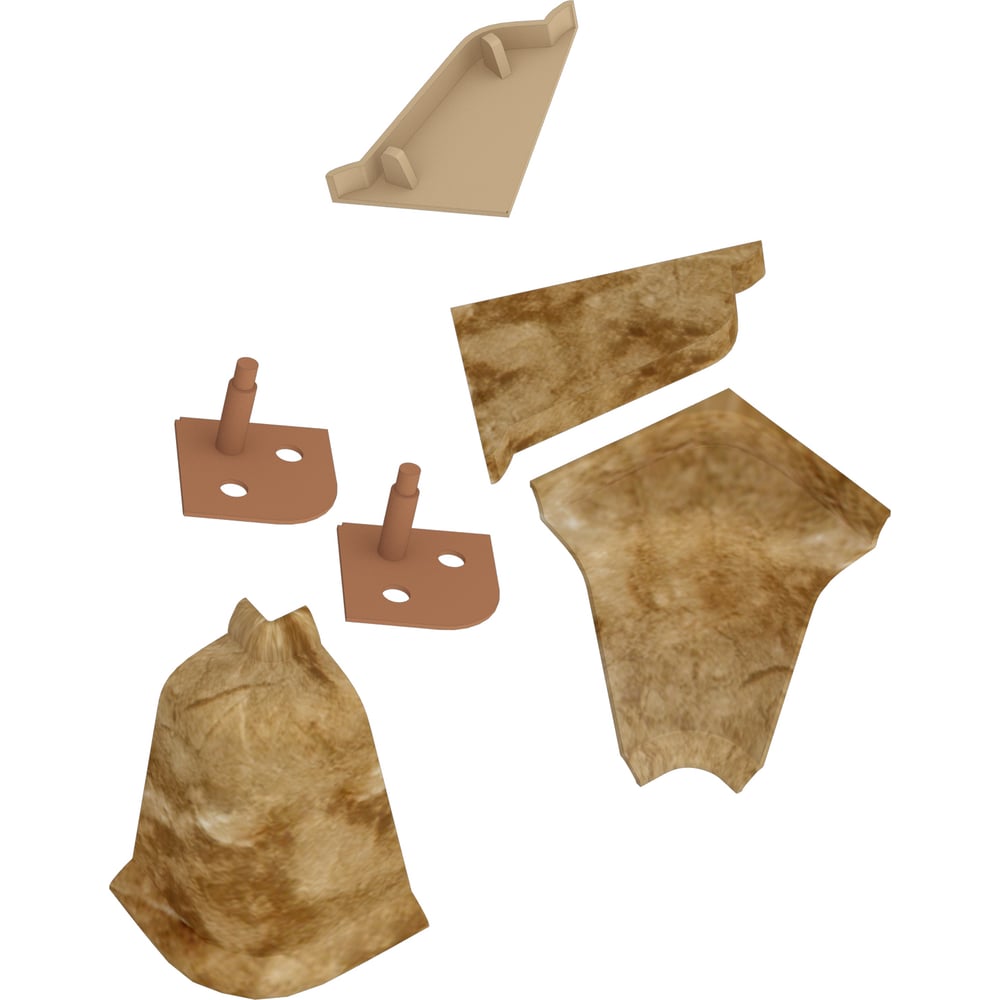 Изображение товара Комплект аксессуаров к LB 37 KORNER из 4 шт пластиковых элементов