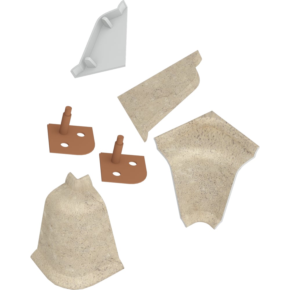 Изображение товара Комплект аксессуаров к LB 37 KORNER Краш халцедон 304