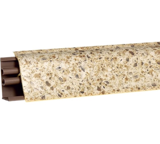 Изображение товара Плинтус для столешницы KORNER LB-381-6192 Артстоун бежевый 3.0 м, ПВХ 20-381-0-6192