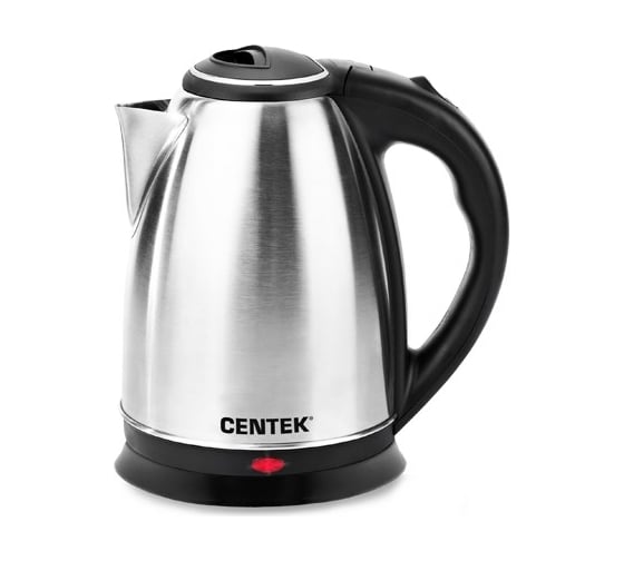 Изображение товара Чайник Centek матовый, металл 1,5 л, 2000Вт CT-0035