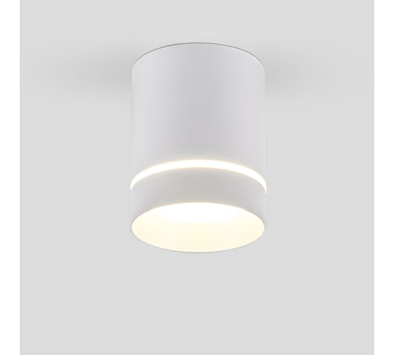 Изображение товара Потолочный светодиодный светильник Elektrostandard dlr021 9w 3000k белый матовый a063932