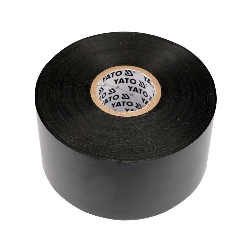 Изображение товара Изолента ПВХ YATO 50 мм 33 м черная для электромонтажных работ
