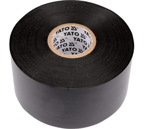 Изображение товара Изолента ПВХ YATO 50 мм, 33 м, черная YT-8177