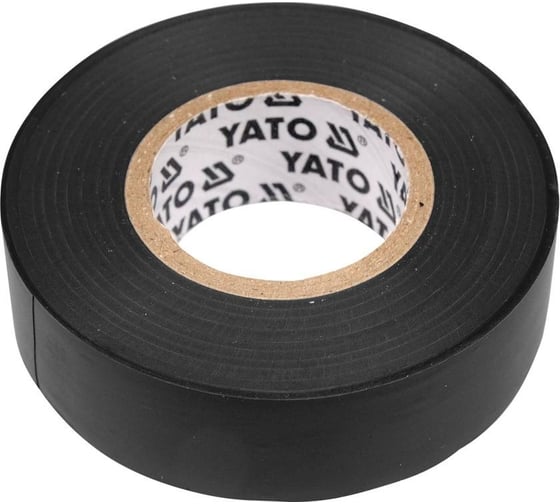 Изображение товара Изолента ПВХ YATO 15 мм, 20 м, черная YT-8159
