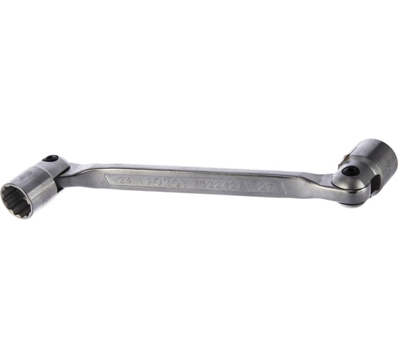 Изображение товара Торцевой шарнирный ключ 24x27 FORCE 7522427