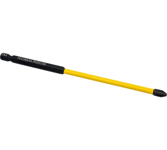 Изображение товара Магнитная ударная бита PH2, 150 мм, 10 шт РОСОМАХА 302150