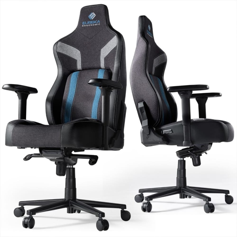 Компьютерное кресло для геймеров EUREKA кресло для геймеров бюрократ t 9927sl слоновой кости
