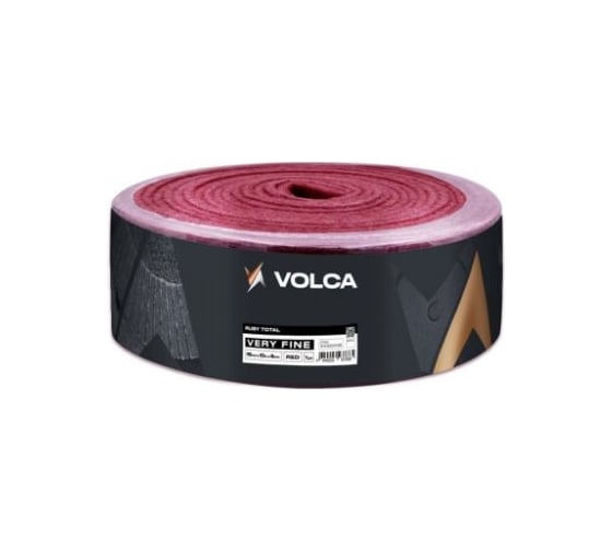 Изображение товара Войлок абразивный красный, рулон 115 мм х 10 м х 6 мм RUBY TOTAL Very Fine VOLCA 51410501036