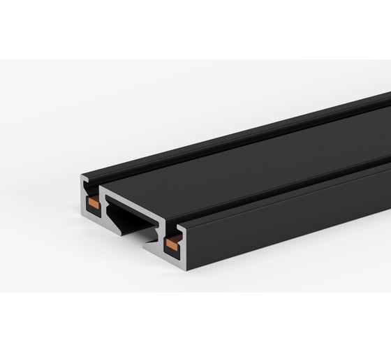 Изображение товара Накладной шинопровод Elektrostandard Flat magnetic (2м) чёрный a063722