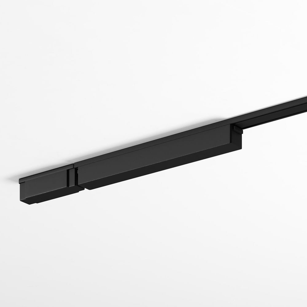 Изображение товара Короб для сетевого шнура Elektrostandard Flat Magnetic черный 26x23x100 мм