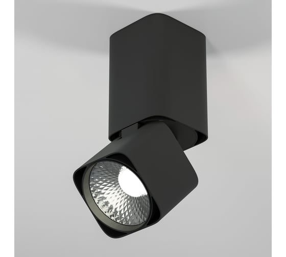 Изображение товара Потолочный светодиодный светильник Elektrostandard 25043/led 10w 4000k чёрный a063682