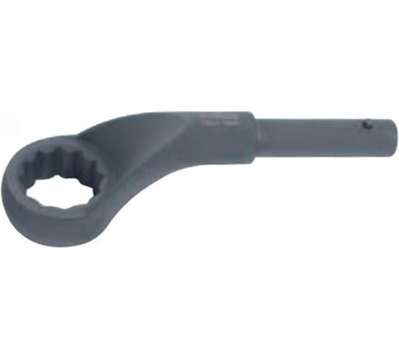 Изображение товара Силовой накидной ключ 50 мм с изгибом, круглая ручка FORCE 79550