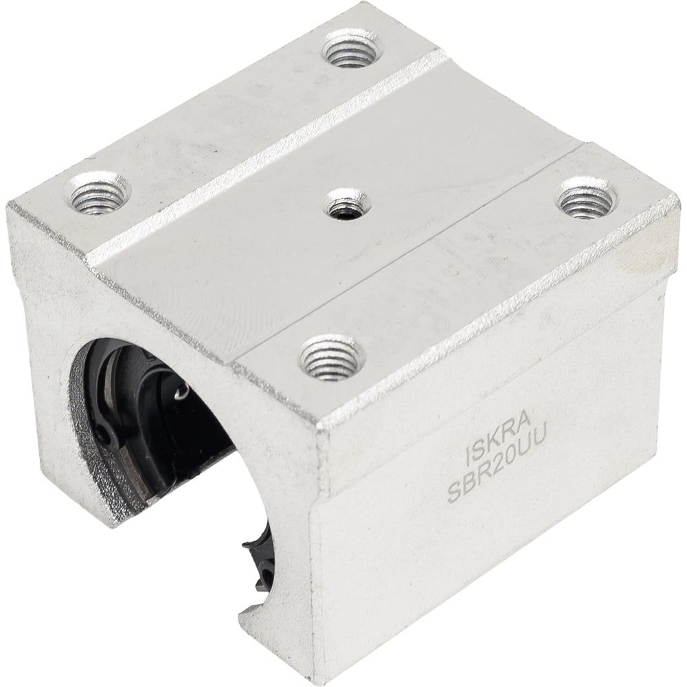 Изображение товара Линейный подшипник в сборе с корпусом SBR20-UU ISKRA - надежное и точное решение