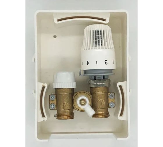 Изображение товара Терморегулирующий модуль для тёплого пола с коробом TIM 773133