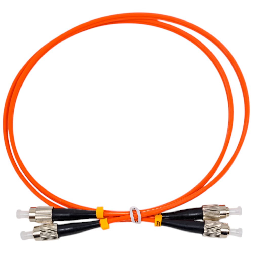 Изображение товара Оптический патч-корд Cabeus duplex fc-fc 62,5/125 мм 1м lszh