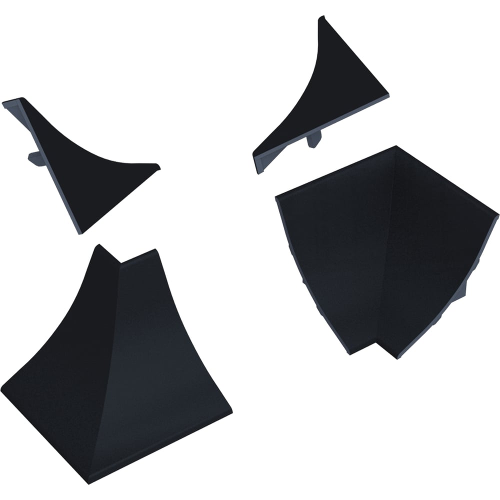 Изображение товара Комплект аксессуаров к LB 23 KORNER Травертин темный 4 шт пластик