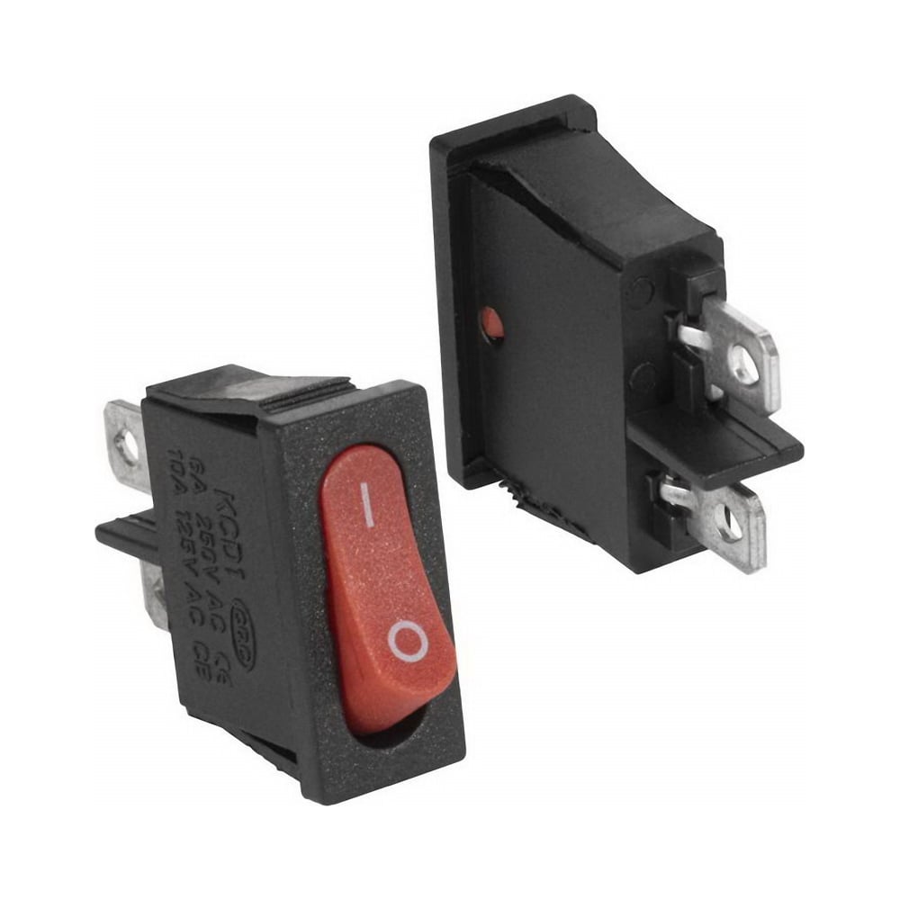 Изображение товара Клавишный переключатель Pro Legend ON-OFF 2 контакта овальная кнопка PL2416