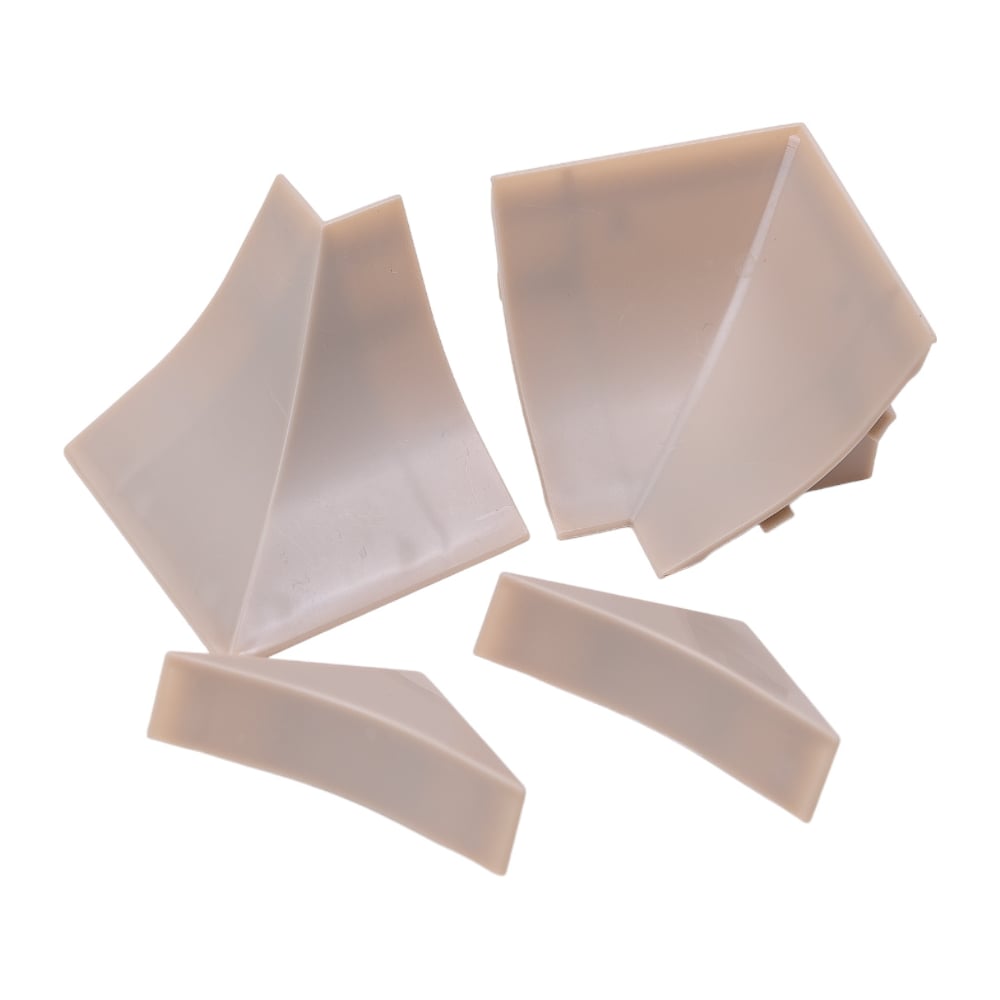 Изображение товара Комплект аксессуаров к LB 23 KORNER Травертин светлый из ПВХ 4 шт.