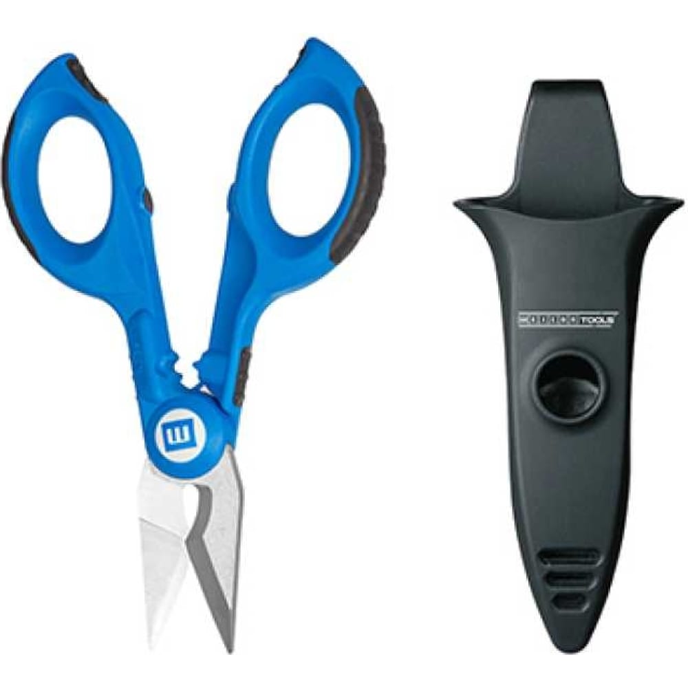 Универсальные ножницы монтажника для резки провода/кабеля и снятия изоляции Weicon-Tools универсальные ножницы wipro