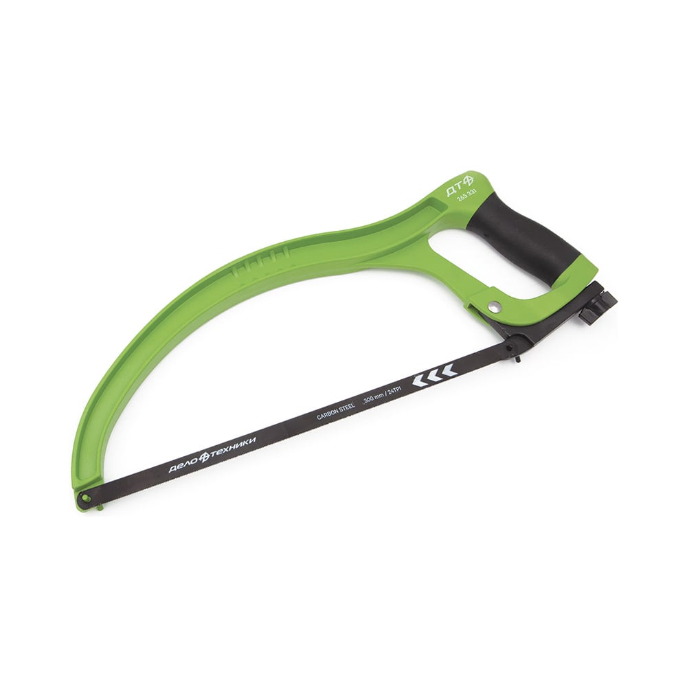 Изображение товара Цельноалюминиевая ножовка по металлу 300 мм с поворотным полотном Дело Техники