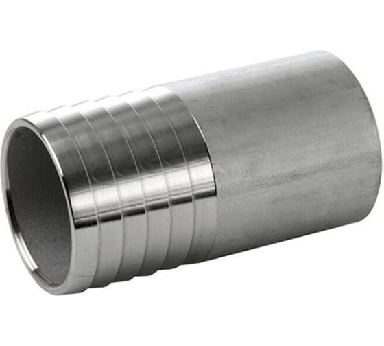 Изображение товара Приварной нержавеющий штуцер под шланг TITAN LOCK ёлочка, DN50 TL50FHW