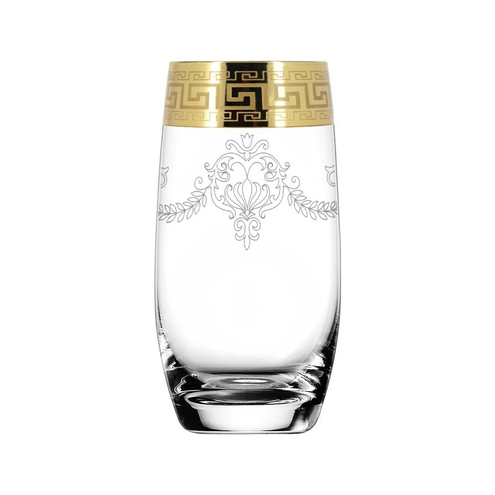 Набор - стаканы для коктейля Promsiz, цвет прозрачный/золото EAV163-809/S/Z/6 - фото 1