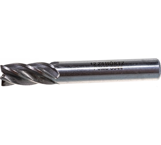 Изображение товара Фреза концевая (12 мм; z=5; Р6М5) HORTZ 351914