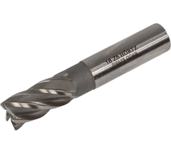 Изображение товара Фреза концевая (16 мм; z=5; Р6М5) HORTZ 351917