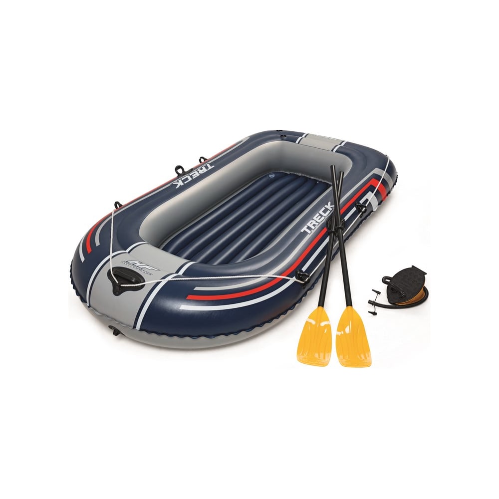 фото Надувная лодка с вёслами и насосом bestway hydro-force raft set 228x121 см 61083 bw