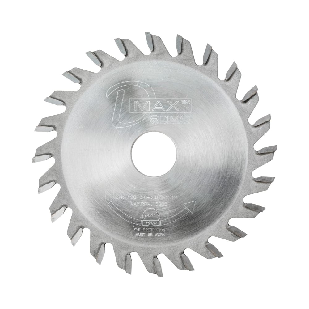 Изображение товара Диск пильный конический Dimar 120x20x3.1-4.1 мм, Z24, двойной ресурс